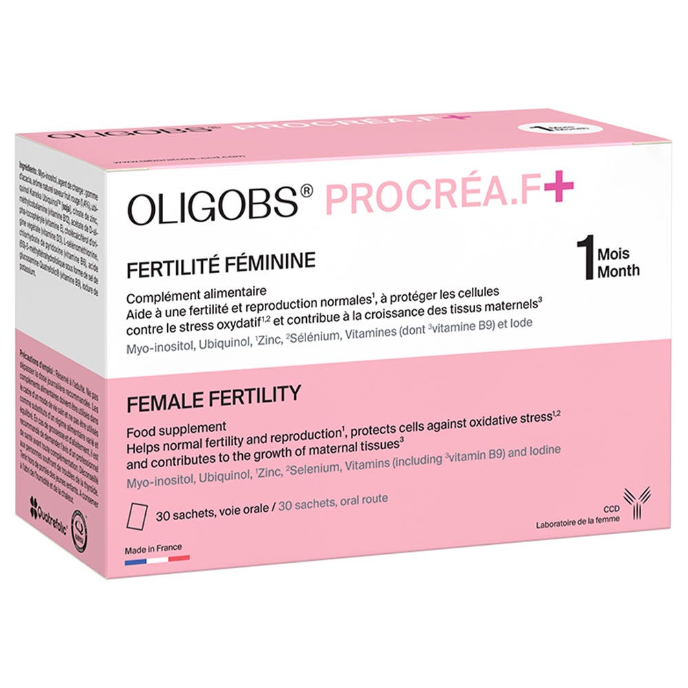 Ccd Oligobs Fertilité Procrea F 30 Gelules + 30 Capsules