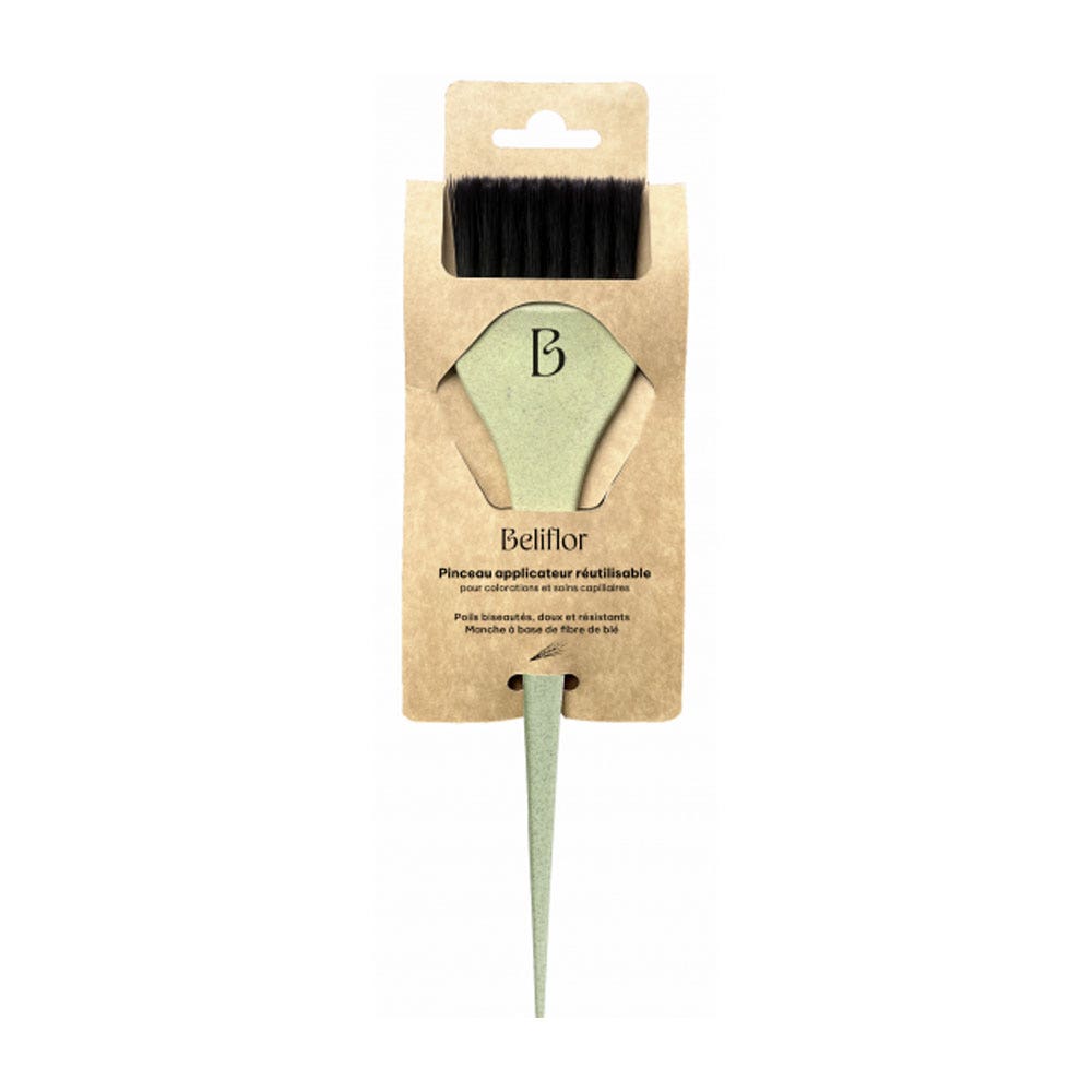 Beliflor Almond Green Colouring Applicator Brush Wheat Fibre 55mm