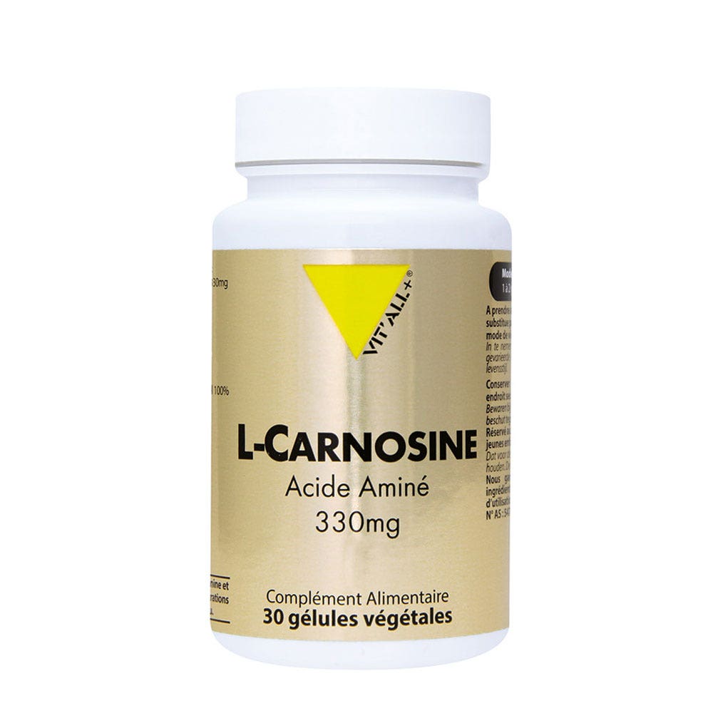 Vit'All+ L-carnosine Amino Acid 330g 30 capsules