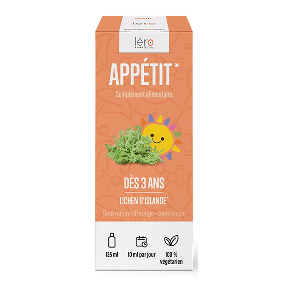 Lero Appetite syrup orange flavour 125ml