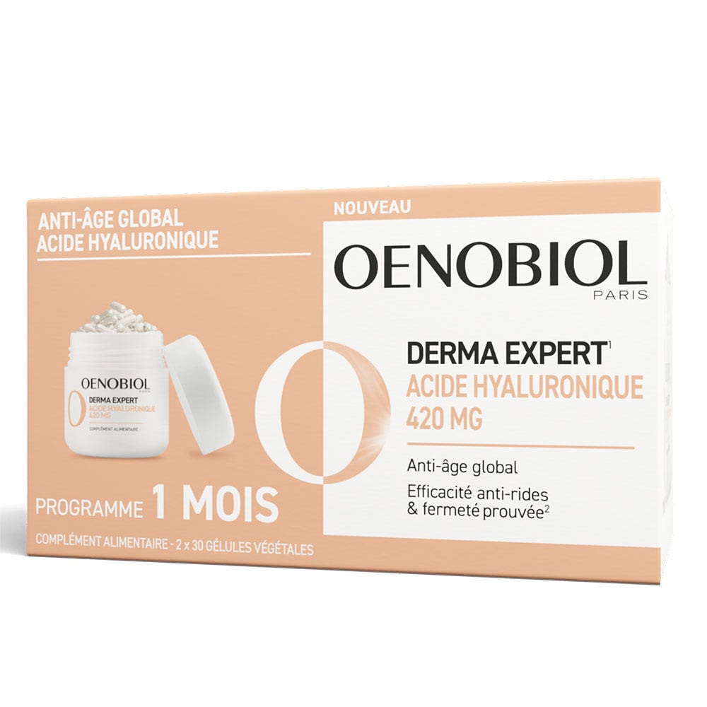 Oenobiol Derma Expert Hyaluronic Acid age wrinkles firmness 60 capsules