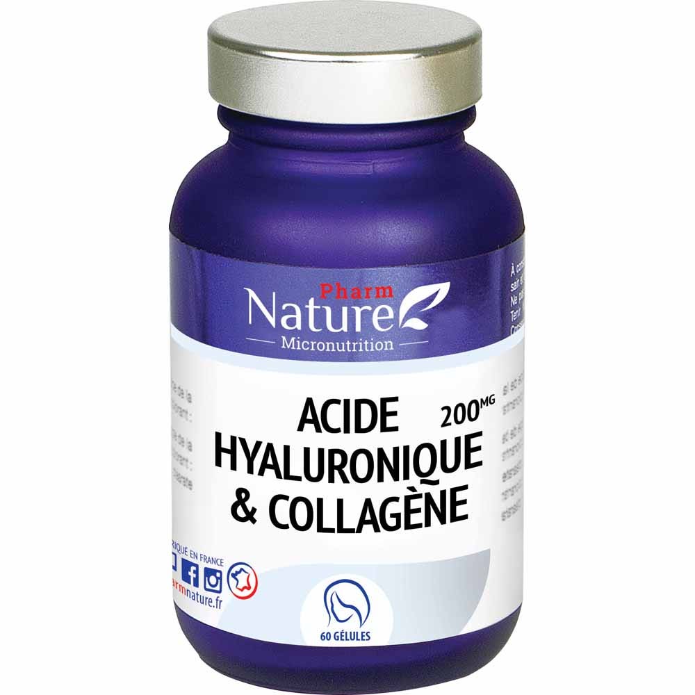Pharm Nature Micronutrition Hyaluronic Acid & Collagen 60 capsules