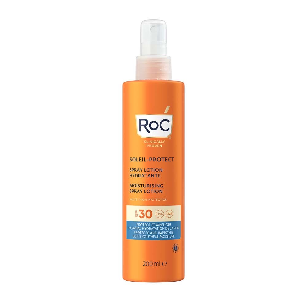 Roc Soleil Protect Solaire Protect Moisturizing Spray Lotion Spf30 200ml