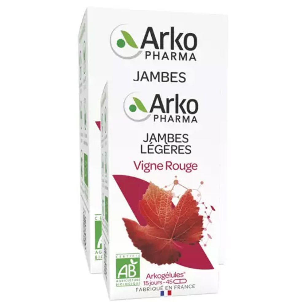 Arkopharma Arkocapsules Light Feet Red Vine Bioes 150+45 capsules