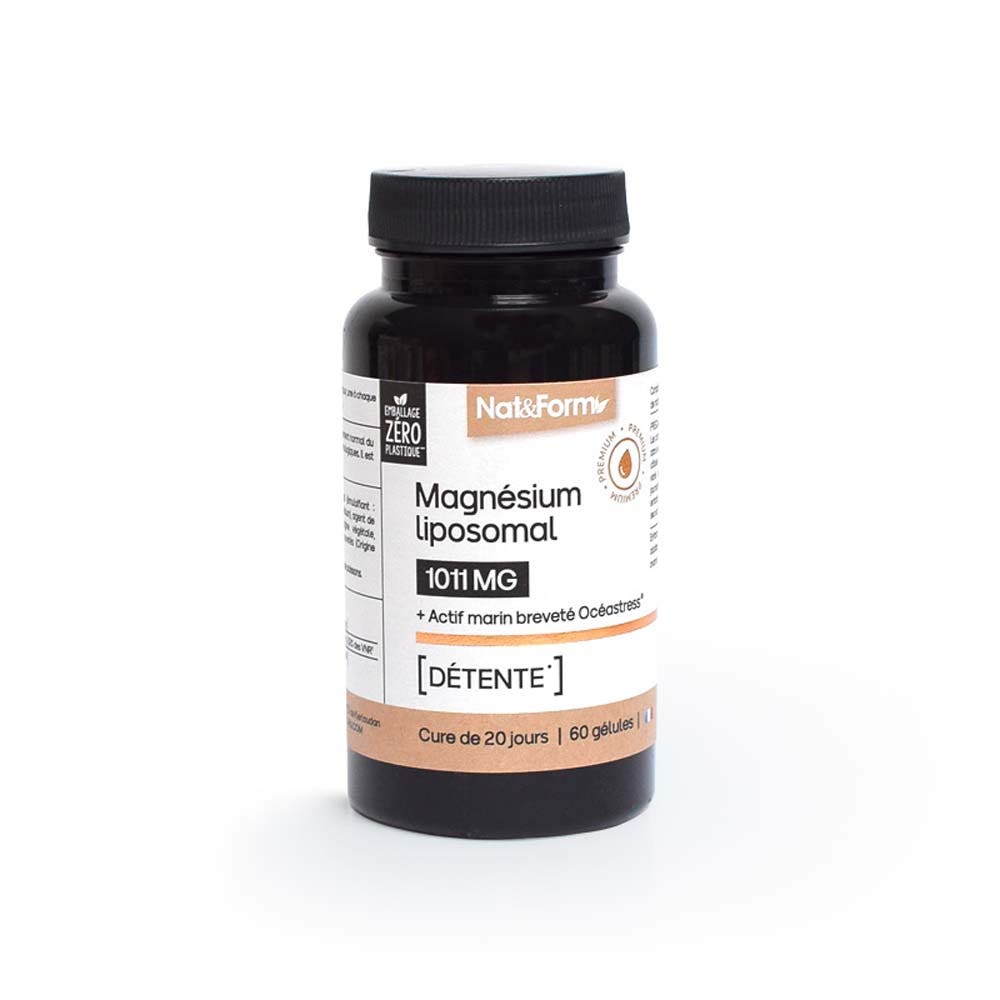 Nat&Form Liposomal Magnesium x60 vegetarian capsules