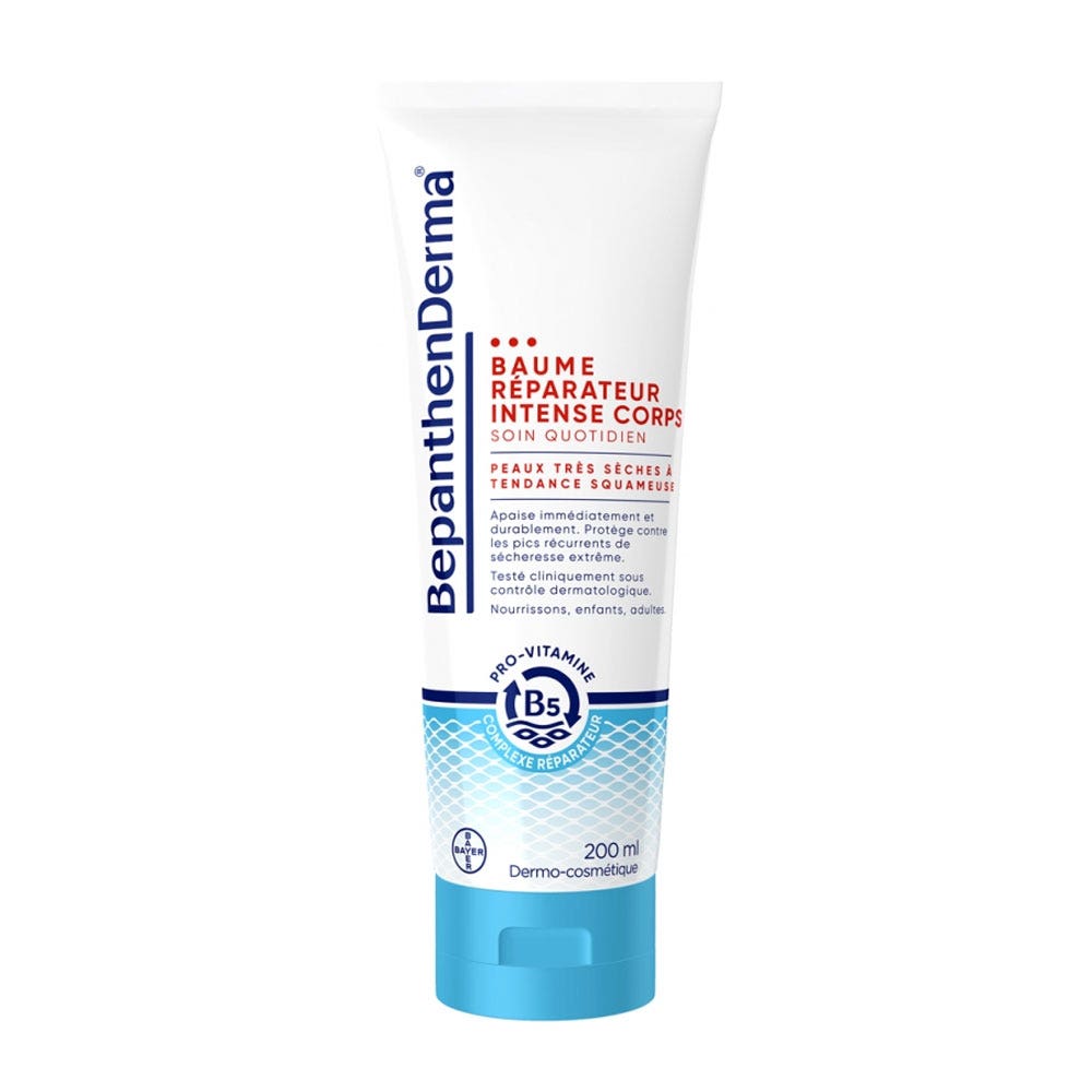 Bepanthen Derma Intense Repairing Body Balm Tube Very dry skin with a tendency for flakiness 200ml