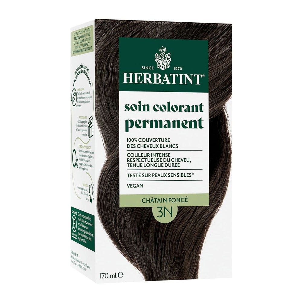 Herbatint Permanent Colouring Care With Plant Extracts 150ml