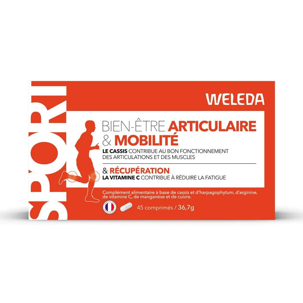 Weleda Sport Joint Comfort Mobility & Recovery 45 tablets