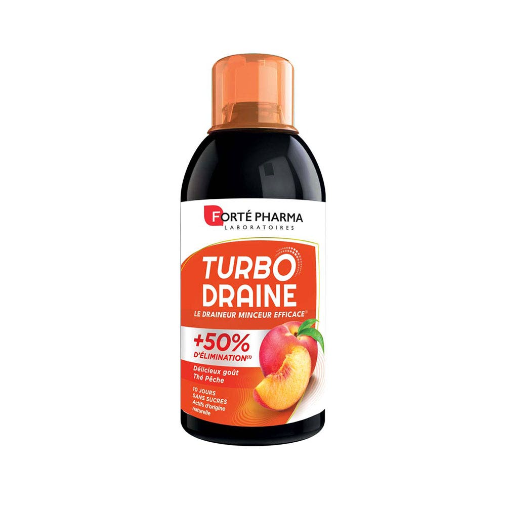 Forté Pharma TurboDraine Turbodraine Peach Tea 500ml