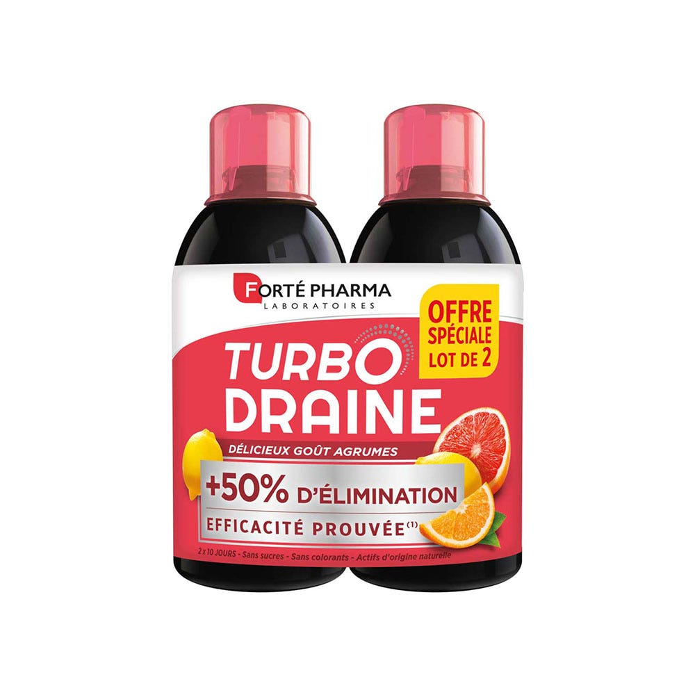 Forté Pharma TurboDraine Turbodraine Citrus 2x500ml