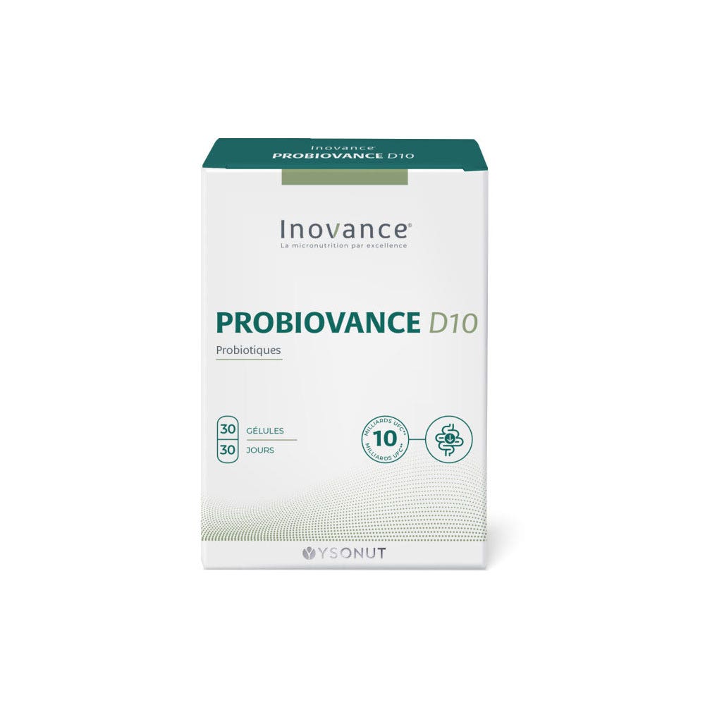 Inovance Probiovance Probiovance D10 X 30 Capsules D10 30 Gélules