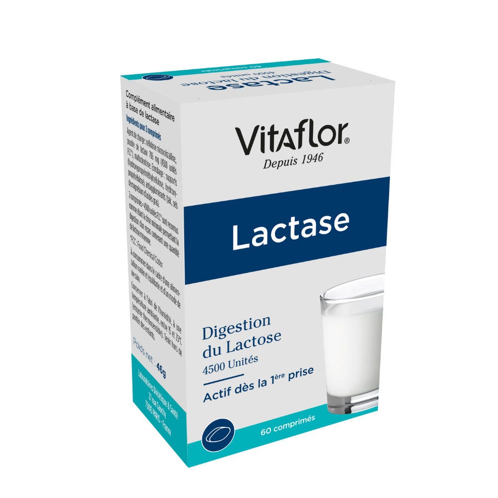Vitaflor Lactase Digestion of lactose 60 tablets