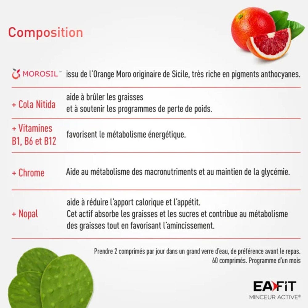 Eafit Calories stop 1200 with morosil 60 tablets Easypara