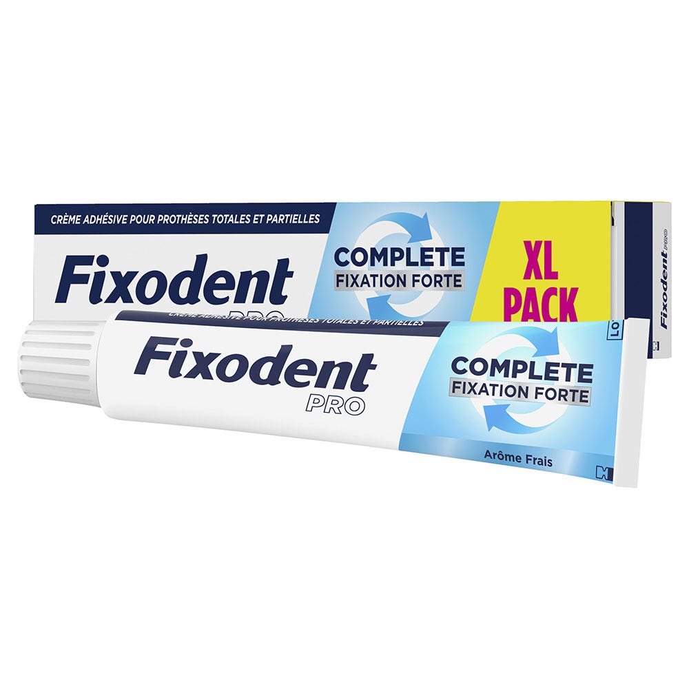 Fixodent Pro Complete Adhesive cream for full & partial dentures fresh feel 70.5 g