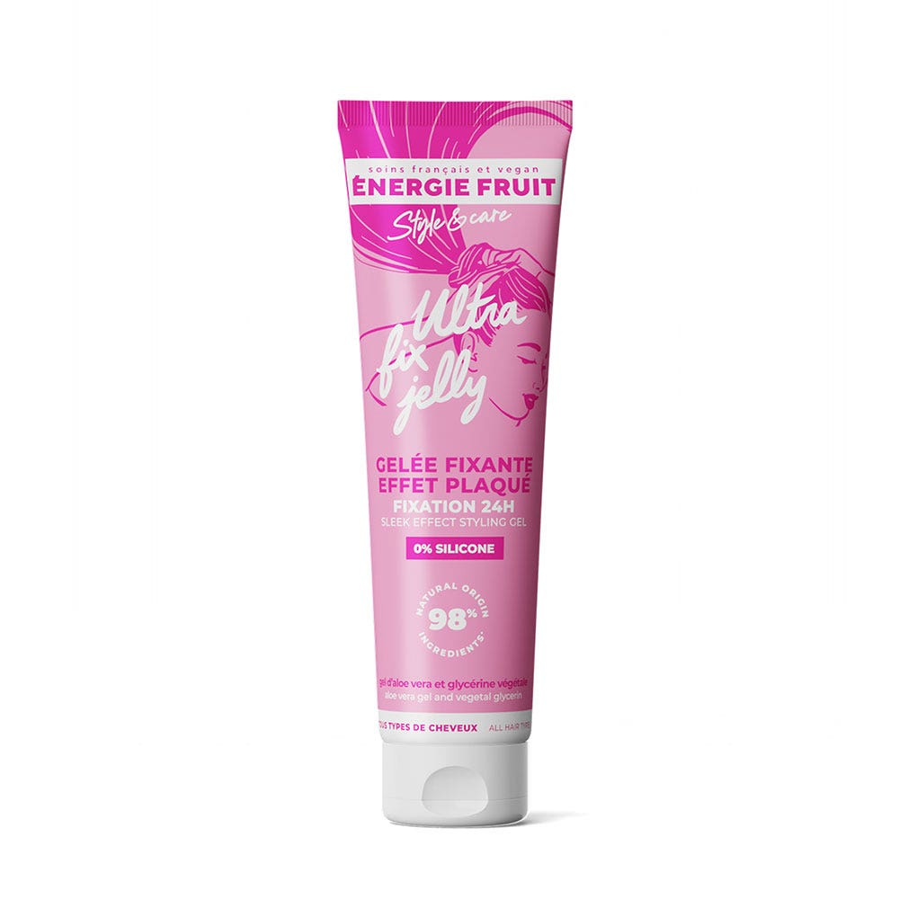 Energie Fruit Ultra fix jelly styling gel for sleek effect 24-hour hold 140 ml
