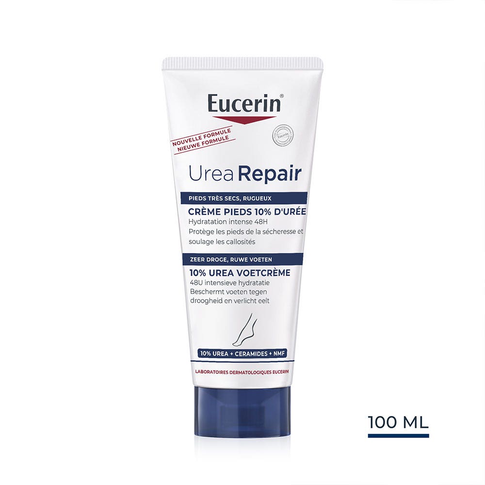 Eucerin UreaRepair Plus UreaRepair Foot Cream 10% Urea dry, rough skin 100 ml