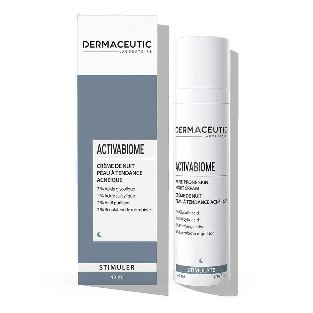 Dermaceutic Activabiome Stimuler Night cream for acne-prone skin 40ml