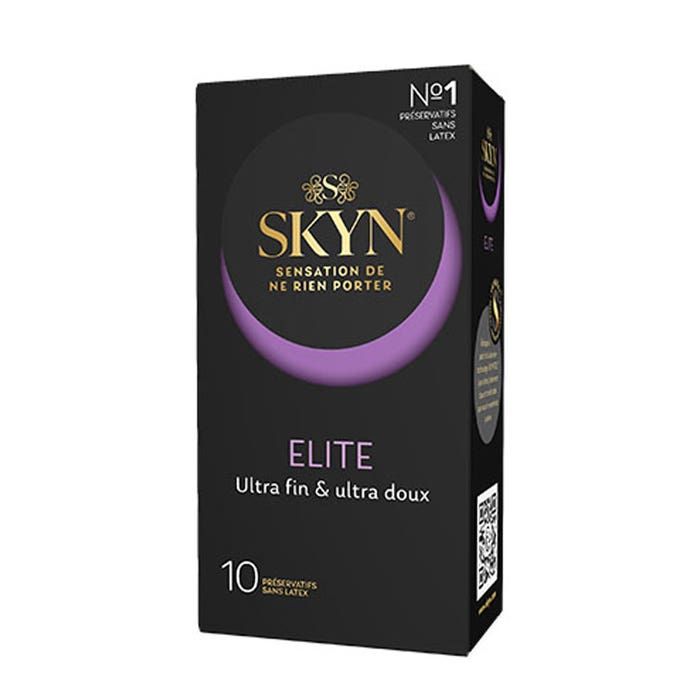 Skyn Elite Skyn Elite Latex-free Condoms X10 Ultra Fin et Ultra Doux x10 - Easypara Skyn Elite Skyn Elite Latex-free Condoms X10 Ultra Fin et Ultra Doux x10 - Easypara