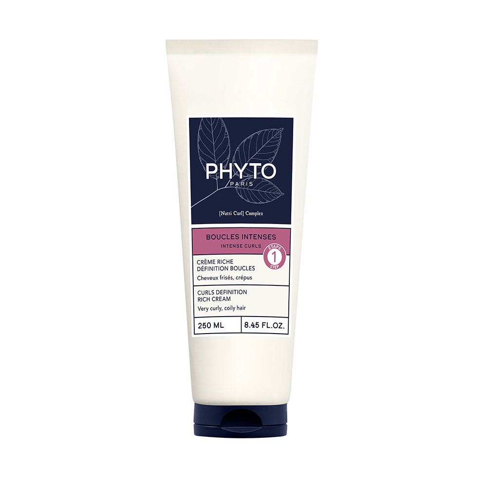 Phyto Paris Intense Curls Curls Definition Rich Cream Curly and Frizzy Hair 250ml
