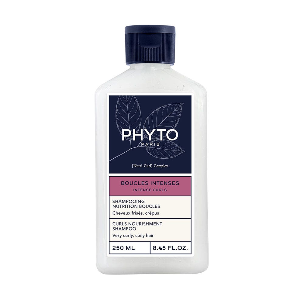 Phyto Paris Intense Curls Curls Nutrition Shampoo Curly and Frizzy Hair 250ml