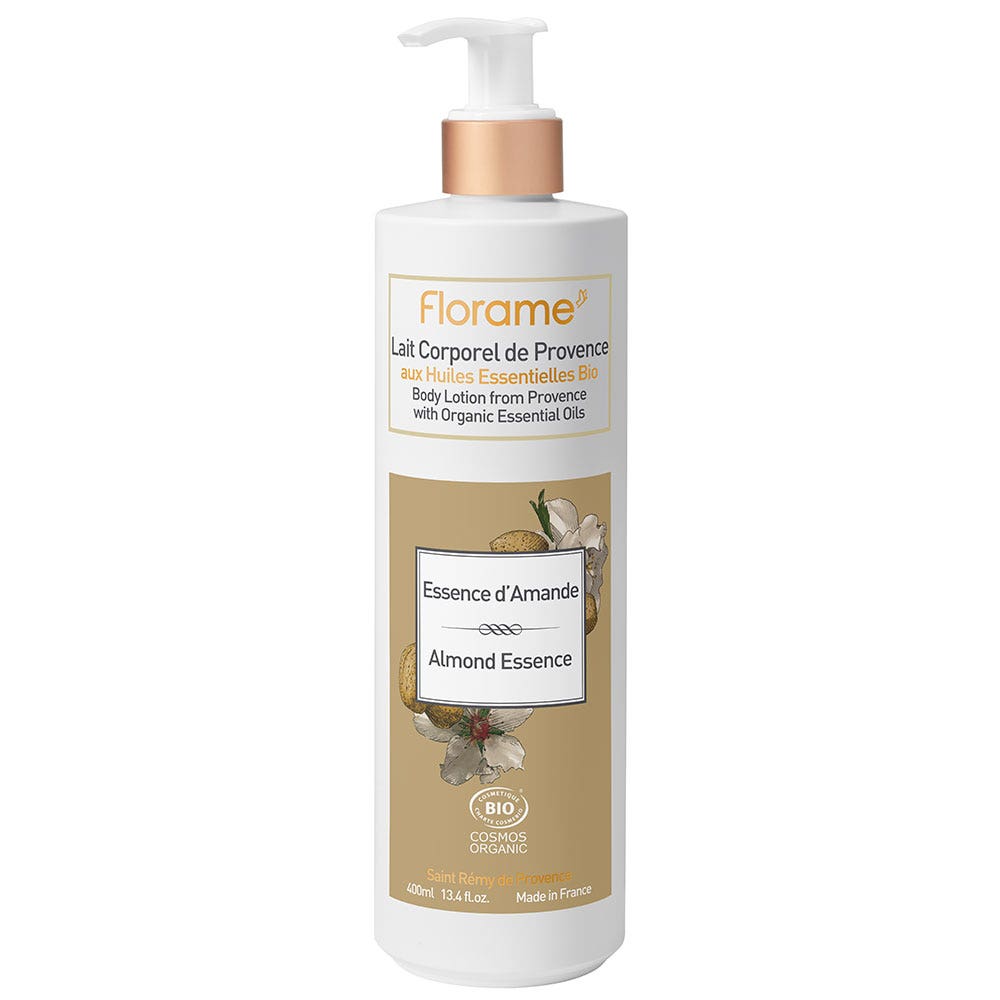 Florame Provence body lotion with organic almond essence 400ml
