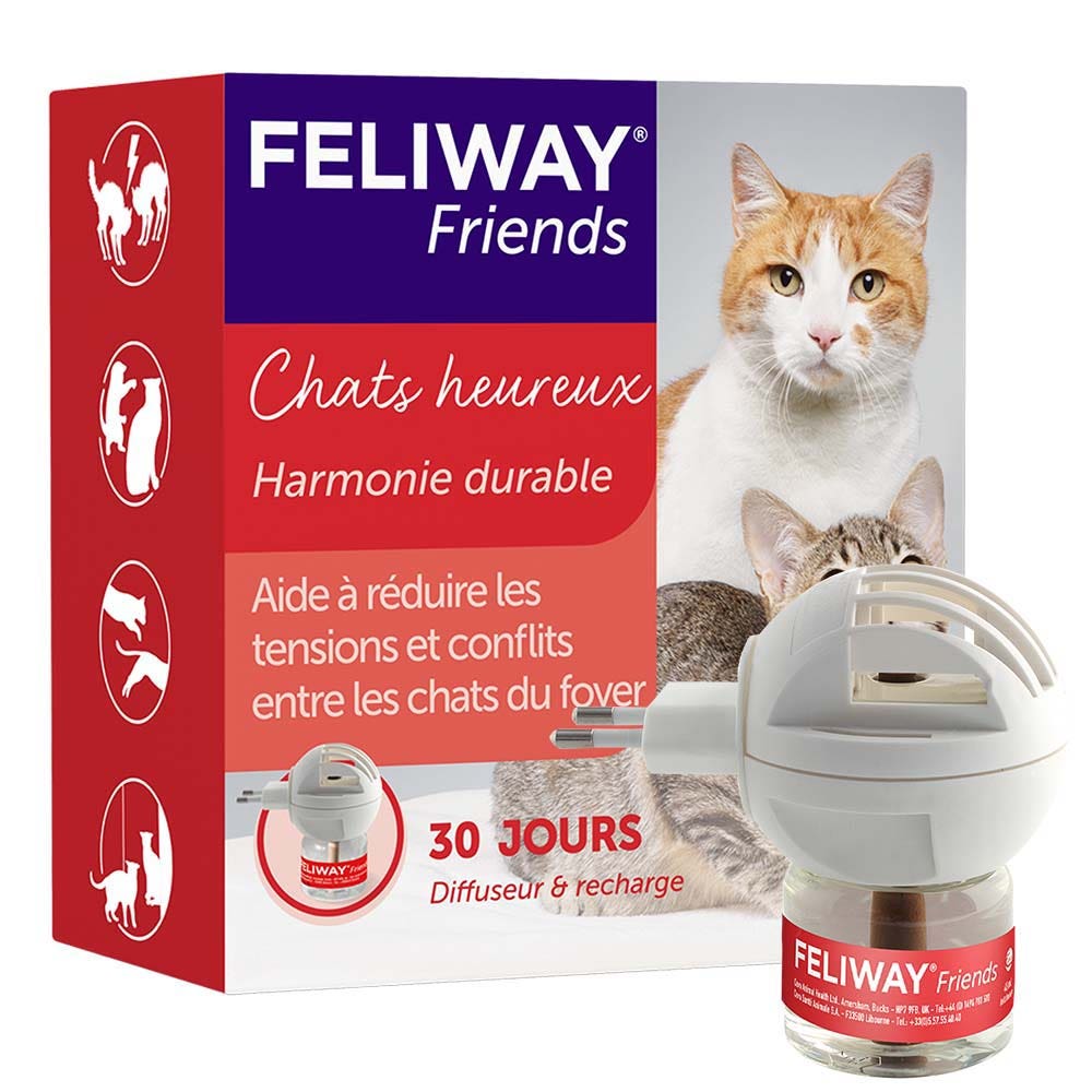 Feliway Friends Conflict Diffuser for multi-cat households 48 ml refill included