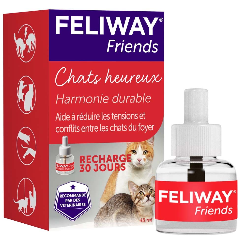 Feliway Friends Refill for diffuser conflict management for multi-cat households 48 ml