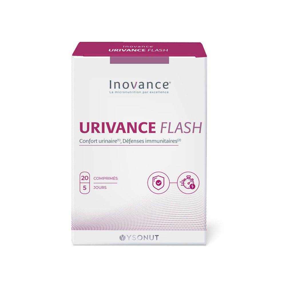 Inovance Urivance Flash x20 tablets