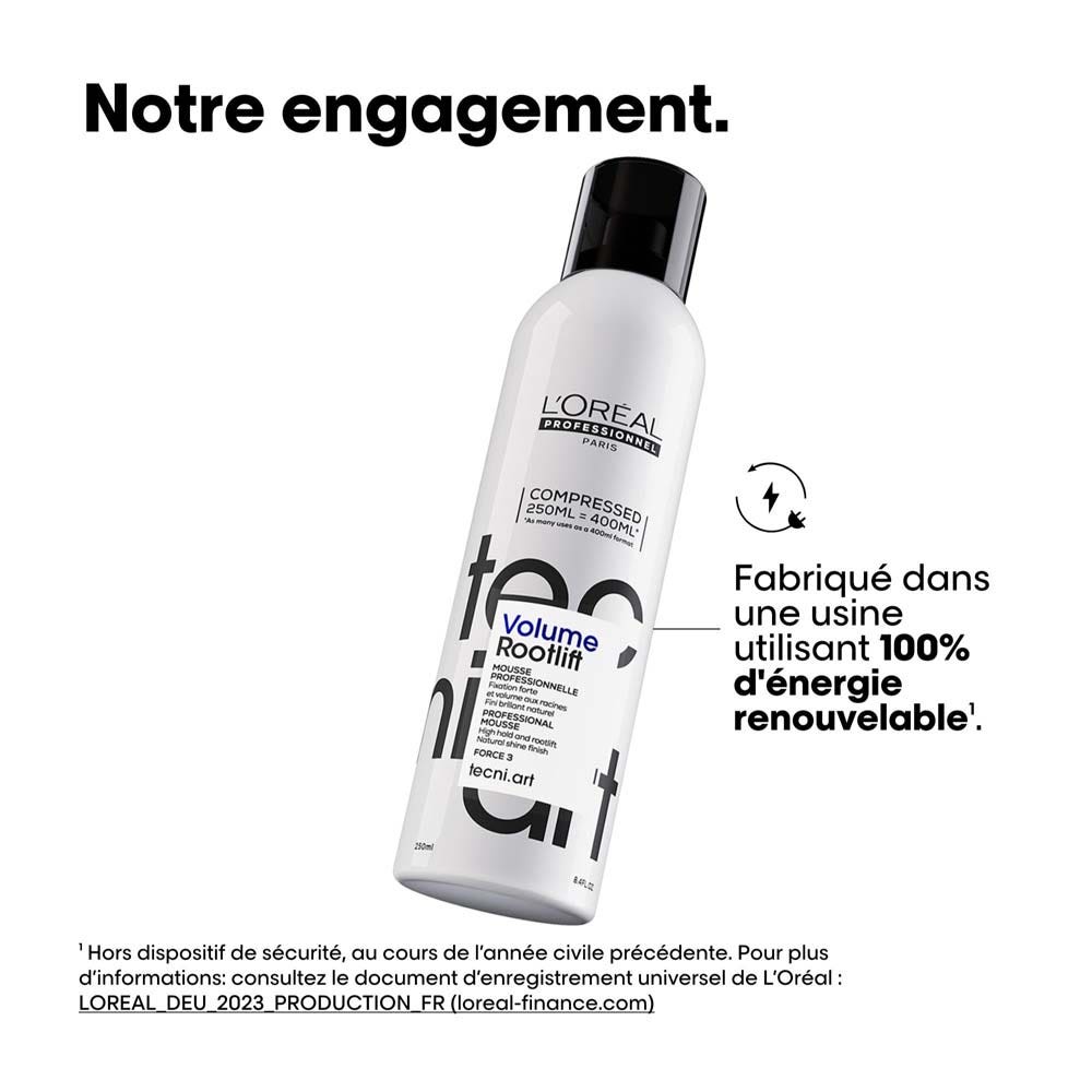Mousse Volume Professionnelle L'Oréal Tecni ART FULL Volume Extra - Force 3 - 250 Ml - Neuf