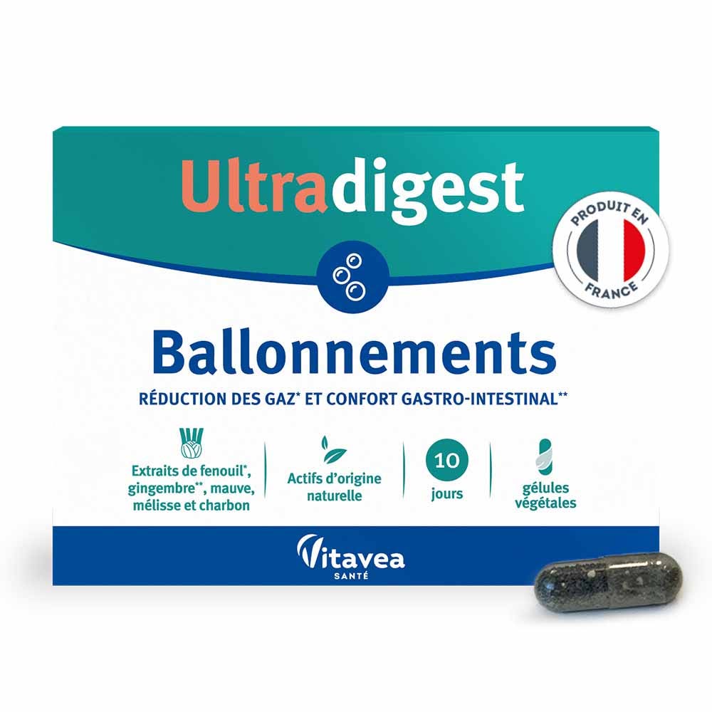 Vitavea Santé Ultradigest Bloating 30 capsules