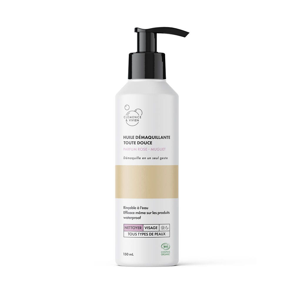 Clemence&Vivien Very Gentle Cleansing Oil Bioes Perfumes Rose - Lily of the valley 150ml