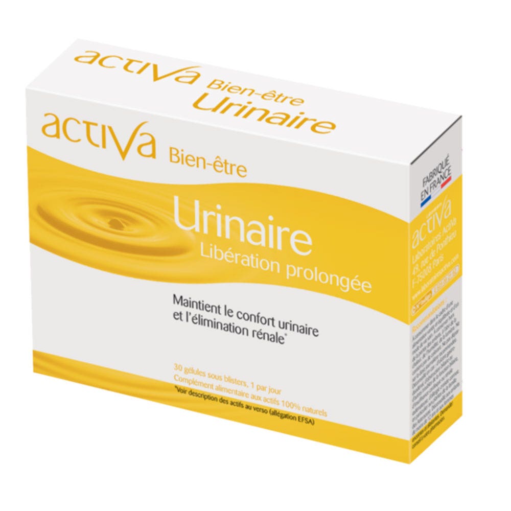Activa Well-being Urinary Libération prolongée 30 Gelules