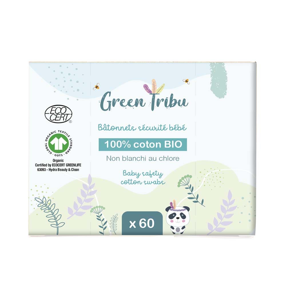 Green Tribu Baby Safety Ear Sticks 60 capsules