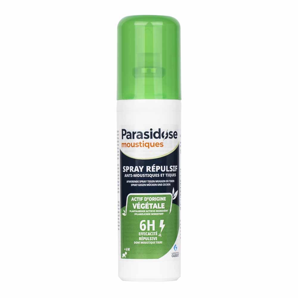 PARASIDOSE Active plant-based mosquito and tick repellent spray 100ml