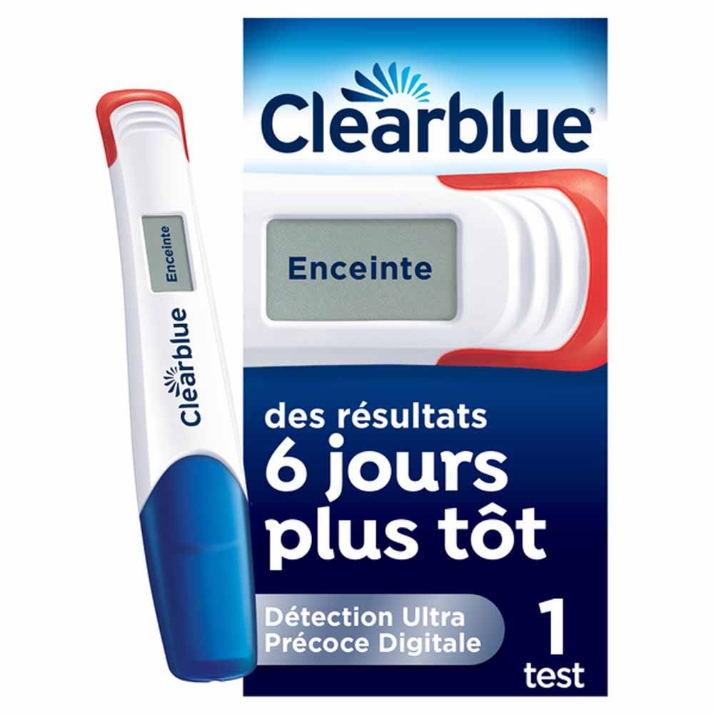 Clearblue Ultra early pregnancy test x1 - Easypara Clearblue Ultra early pregnancy test x1 - Easypara