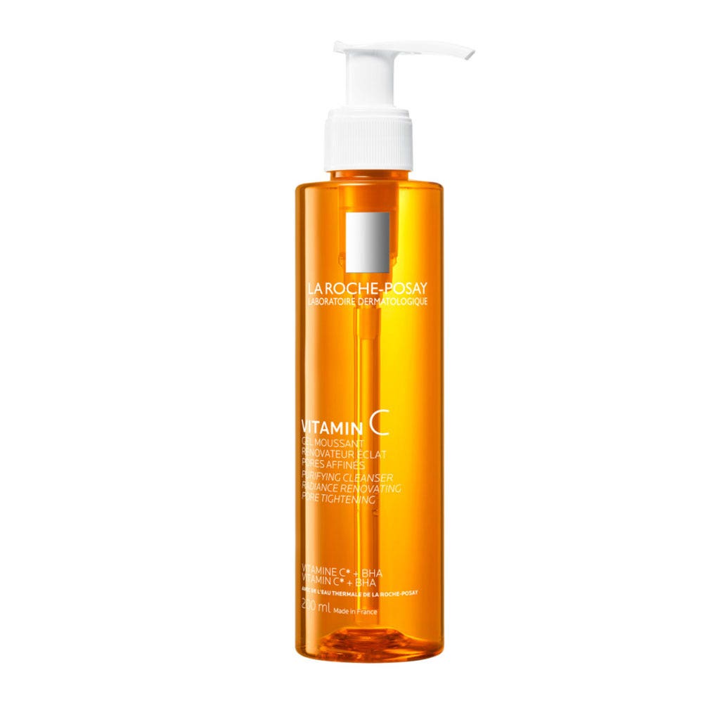 La Roche-Posay Pure Vitamin C Radiance renewing foaming gel refined pores 200 ml