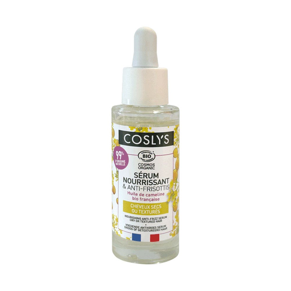 Coslys Hair Nourishing & anti-frizz serum dry or textured hair 30 ml