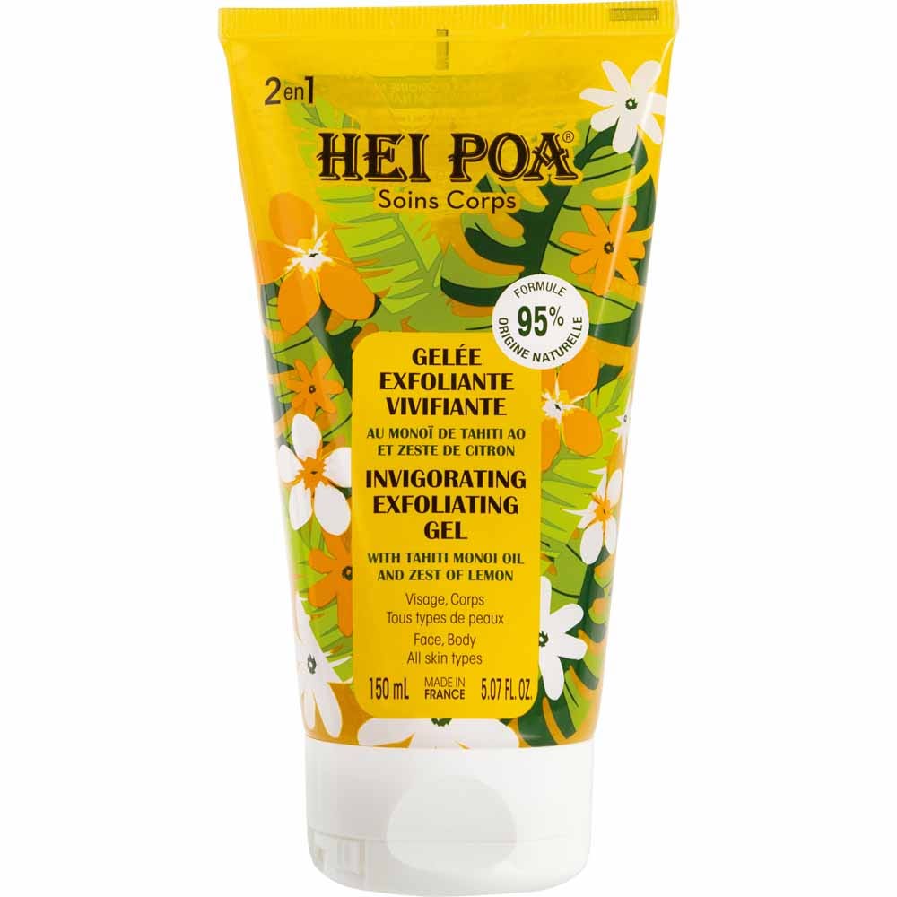 Hei Poa Body Care Invigorating Exfoliating Gel Face and Body 150ml