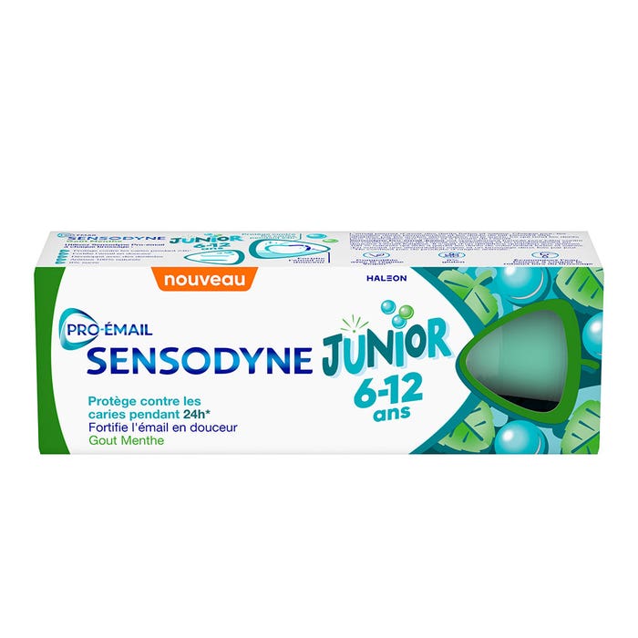 Pro Email Toothpaste Sensodyne Pro-Email Toothpaste Junior 6 to 12 years Sweet Mint 50ml ...