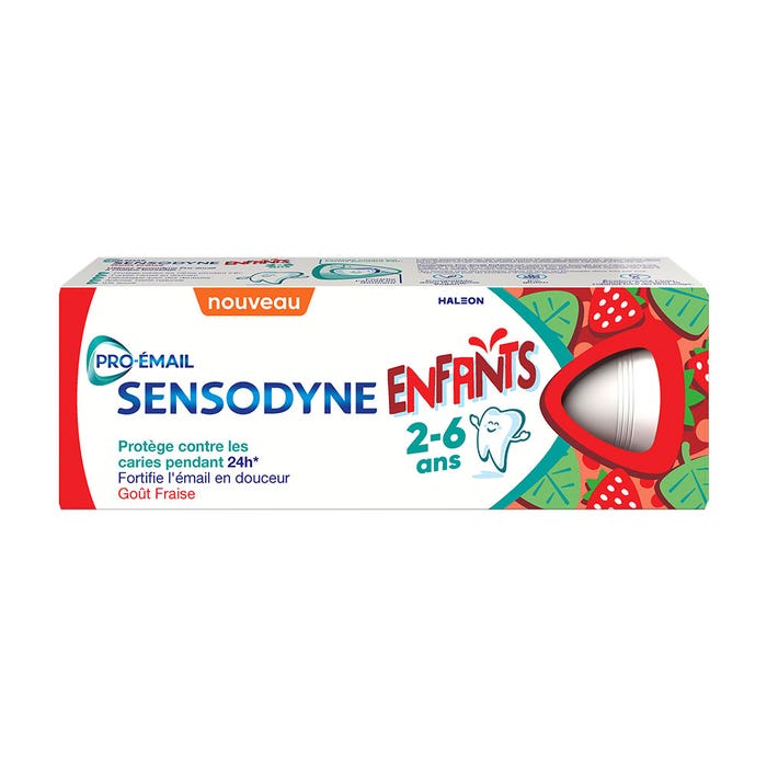 Pro Email Toothpaste Sensodyne Pro-Email Toothpaste Children 6-12 years Strawberry 50ml ...