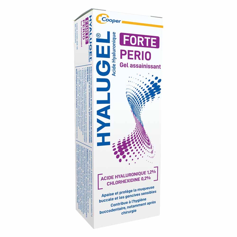 Hyalugel Strong periodontal sanitising oral gel with 1.2% hyaluronic acid 8 ml
