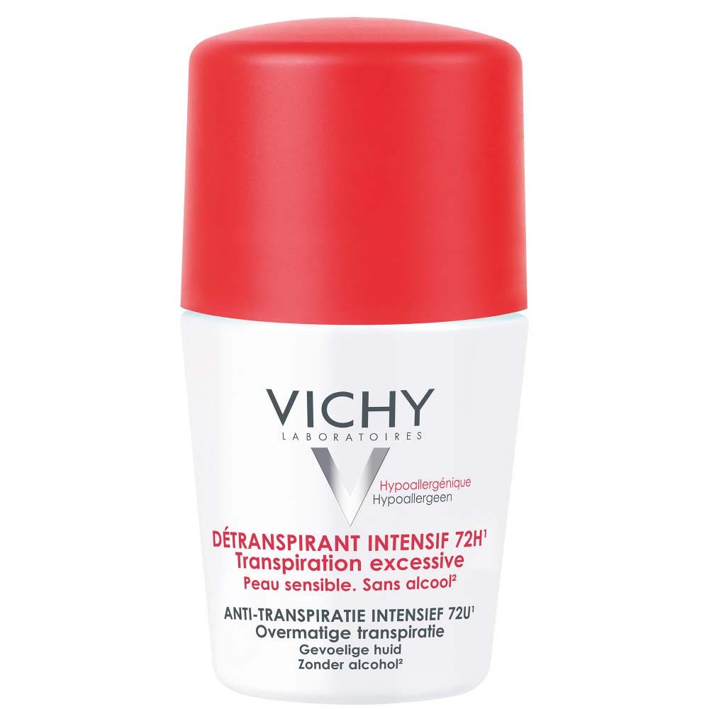 Vichy Deodorants Intensive 72-hour roll-on antiperspirant sensitive skin 50 ml