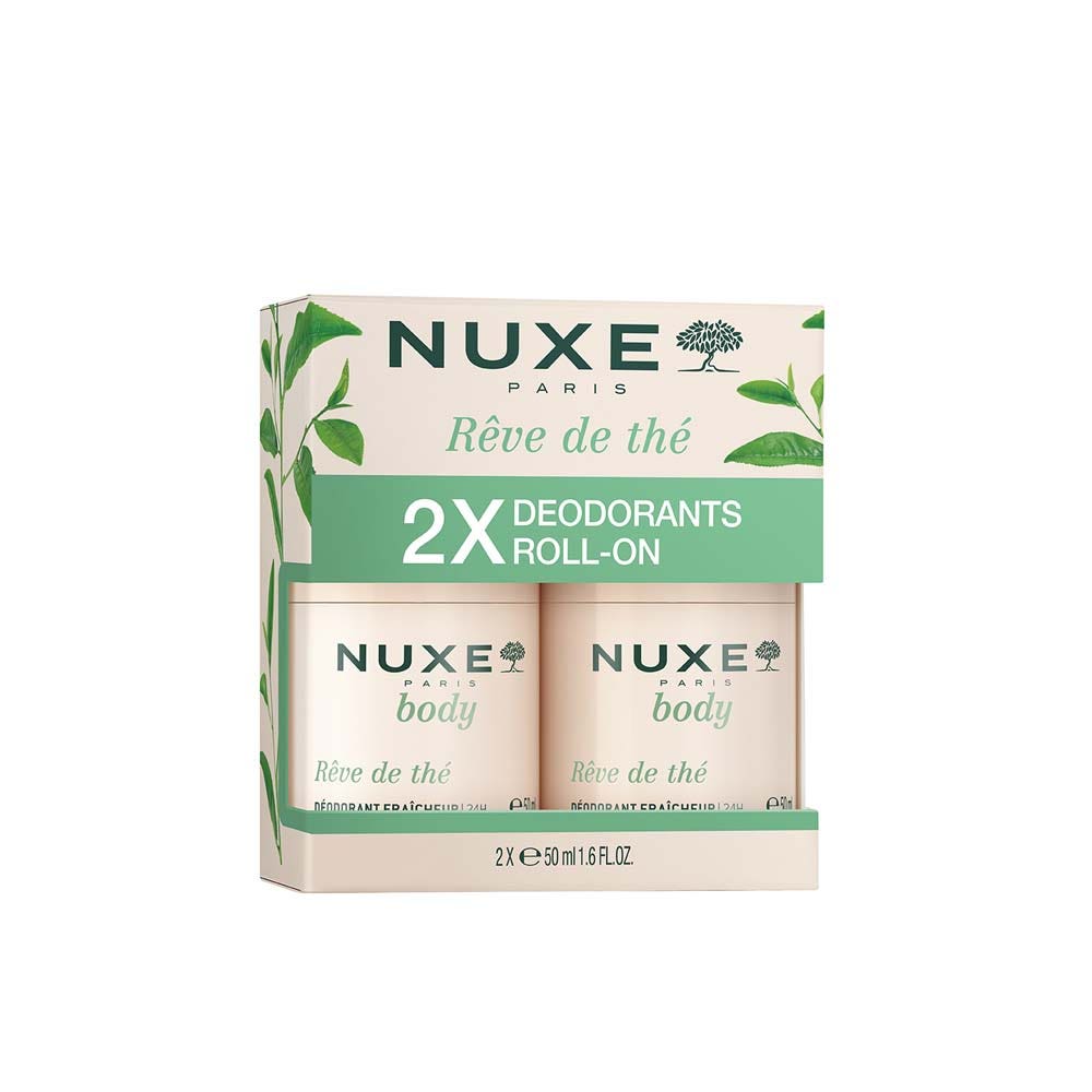 Nuxe Body Rêve de thé® Freshness Roll-On Deodorant 2 x 50 ml