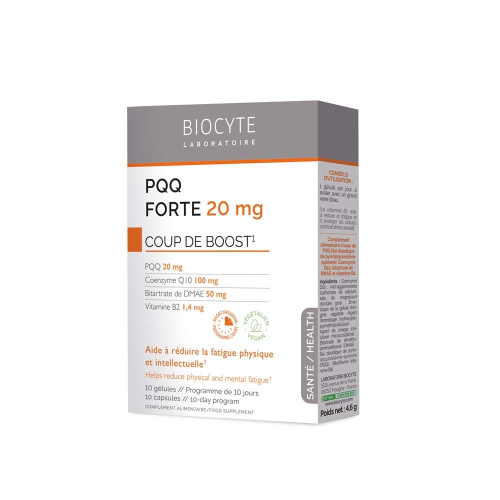 Biocyte Health PQQ forte 20 mg energy kick 10 capsules