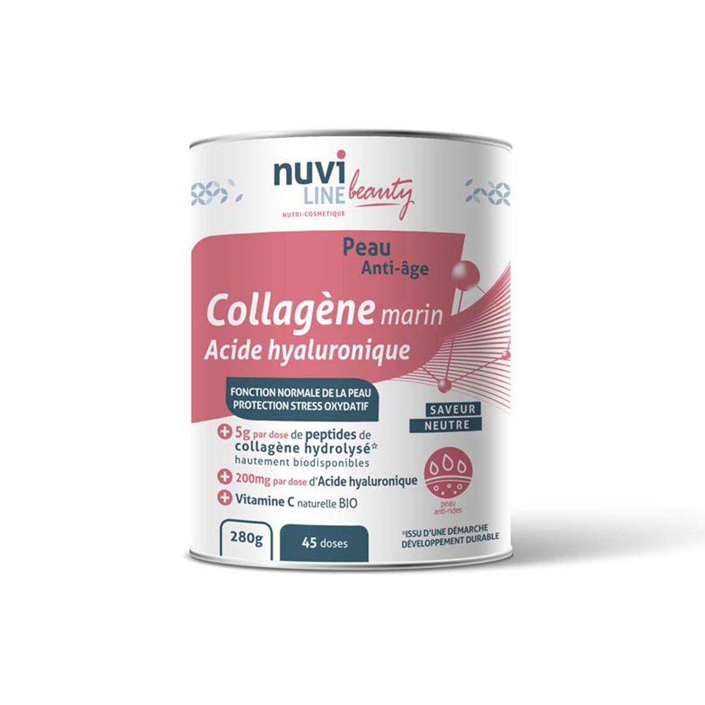 Nuviline Beauty Collagène Marin Peau & Anti-Âge 280g