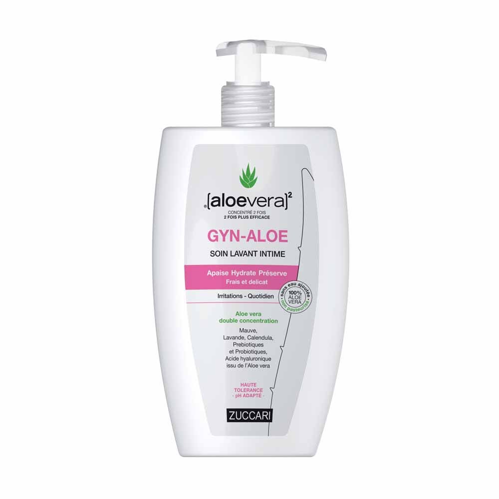 Naturancia [aloevera]2 Zuccari GYN ALOE Intima Washing Care Aloe vera concentrated Plants Hyaluronic Acid daloe 400ml