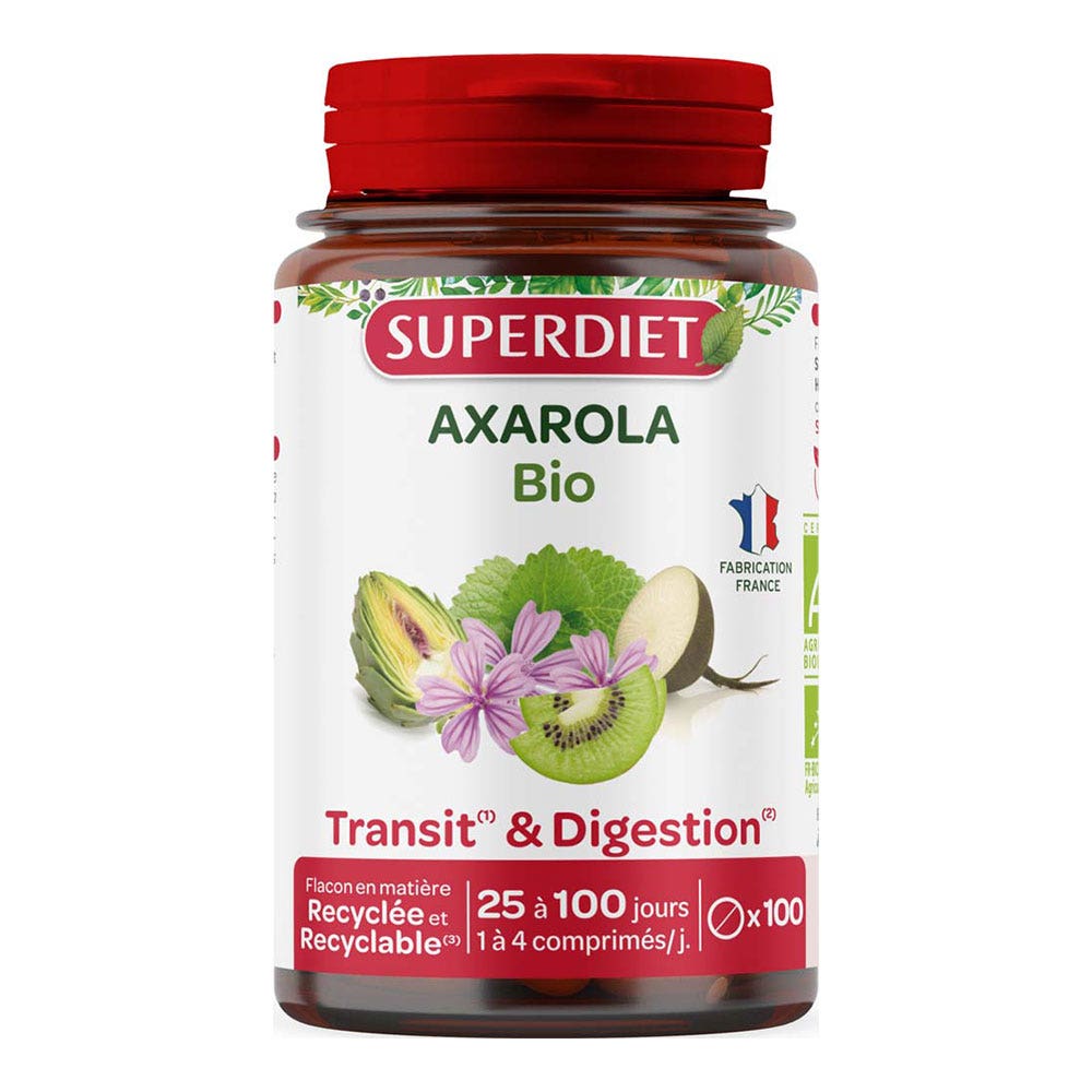 Superdiet Aronia Mauve organic 100 tablets