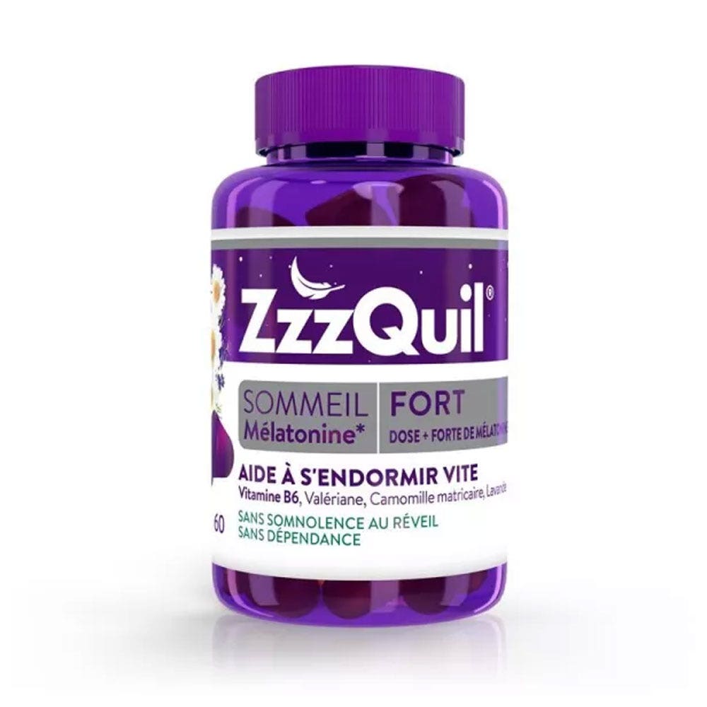 ZzzQuil Strong Sleep Forest Fruit flavouring 60 gums