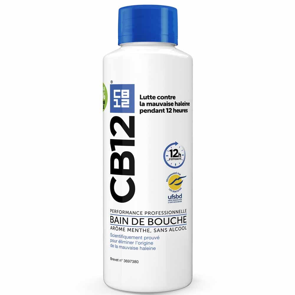 Cb12 12h Effect Breath Bath Arôme Menthe 500ml