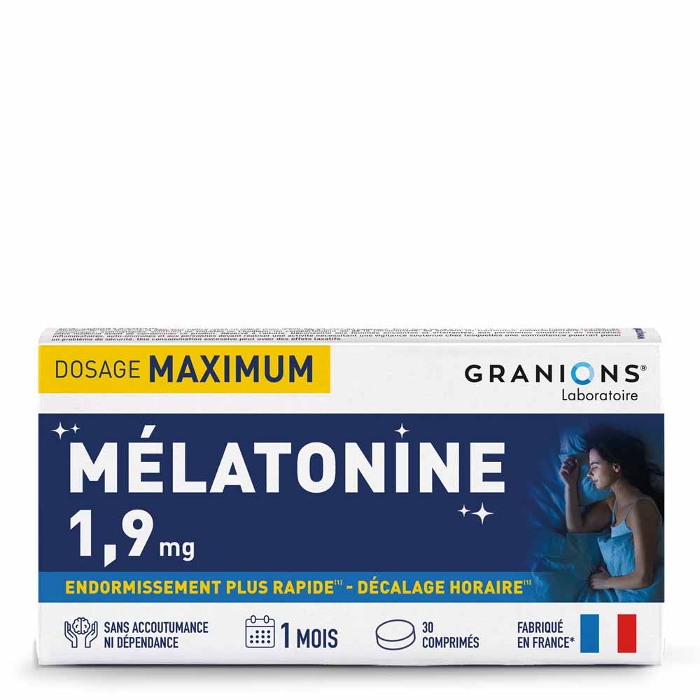 Granions Melatonin 1.9mg 30 tablets